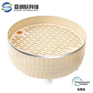China Injection Molding Assembly for Eco-Friendly yellow Fruit tray wholesale
