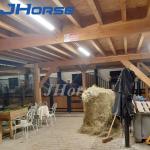 Equestrian Economy Large Horse Stable Fronts Bamboo Wood Painted