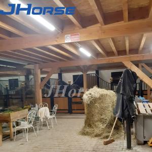 China Equestrian Economy Large Horse Stable Fronts Bamboo Wood Painted wholesale