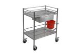 Two Shelf Removable Rust - Proof Medical Instrument Trolleys