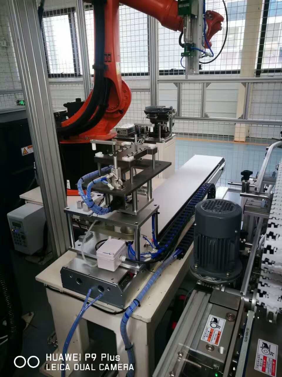 Low Consumption Industrial Robotic Arm , Palletizer Automatic Robotic Arm