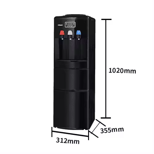 Dispense Hot Cold Water with App-Controlled Ice Maker Vertical Dispenser