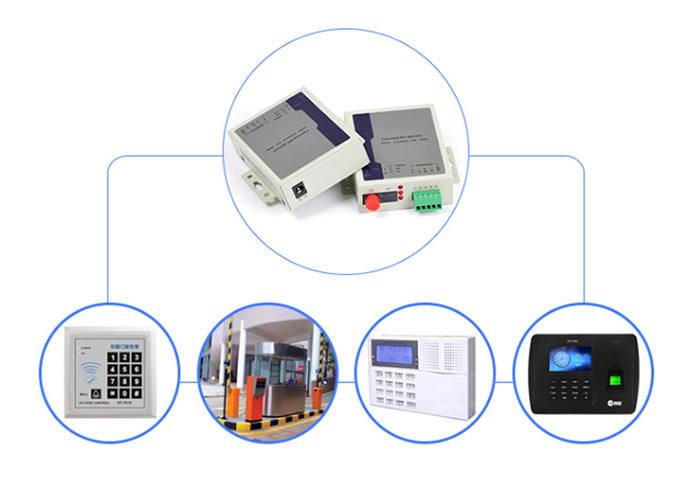 One Way RS485 20km SM SC Fiber Optic Media Converter