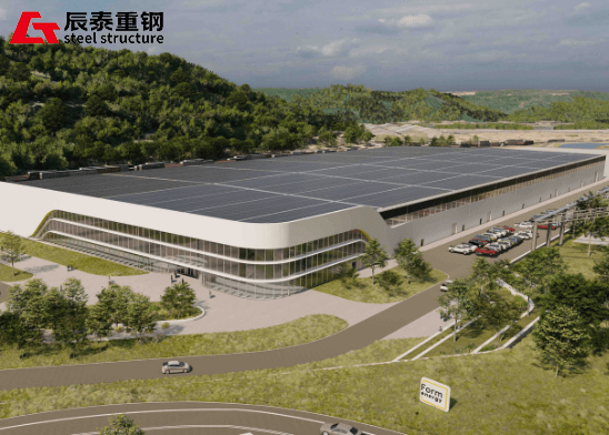 Prefabricated Steel Structure Workshop Building Customized Easy Assembly