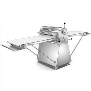 China Stand Type Roller Length 520mm SS Croissant Dough Sheeter Machine 0.4KW wholesale