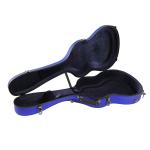 Matte Blue Fiberglass Classical Guitar Case High Break Resistance