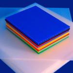 12mm Thick Eco Fluted Polypropylene Sheet Plastic Hollow Board