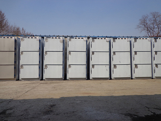 Mortuary Body Refrigerators For 6 Body , Morgue Room Body Storage Refrigerator