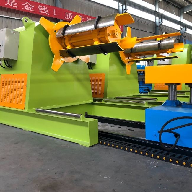 15T 10T 8T 5T Hydraulic Automatic Decoiler Machine For Easy Uncoiling