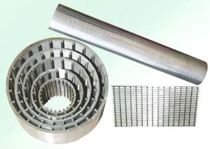 China Anti Corrosion Full Welding Johnson 0.02mm Slot Water Wire Screen For Oil Industry wholesale
