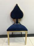 Strong Carrying Capacity 48cm Stainless Steel Dining Chair