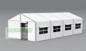 China Covid-19 Emergency Relief Tent Water Proof Big Space White For Hospital wholesale