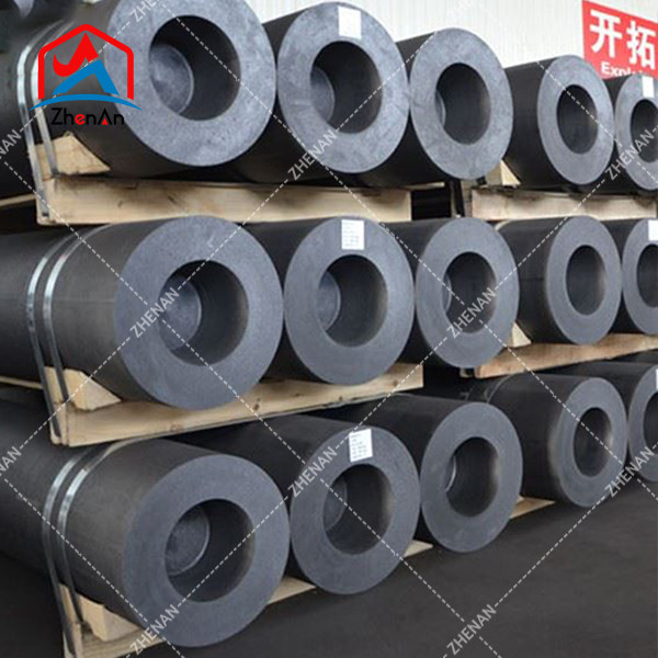 Ultra High Power Low Ash Artificial Graphite Electrode UHP With High Temperature Resistance