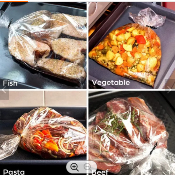 Durable Chicken Oven Bag Customized 12mic Heat Sealable Oven Bags