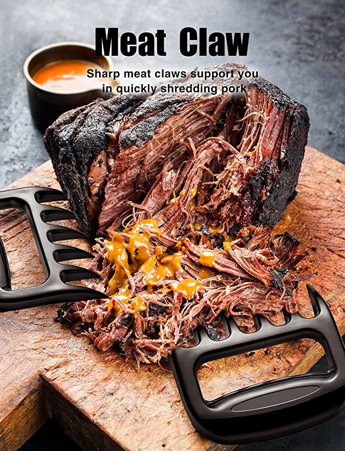OCPO Kitchen BBQ Grill Supplies 16 Inch Men Women Stainless Steel BBQ Utensils