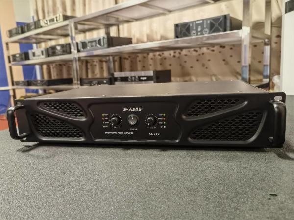 XL350 2 Channel Power Amplifier Professional With Balanced / Unbalanced Input