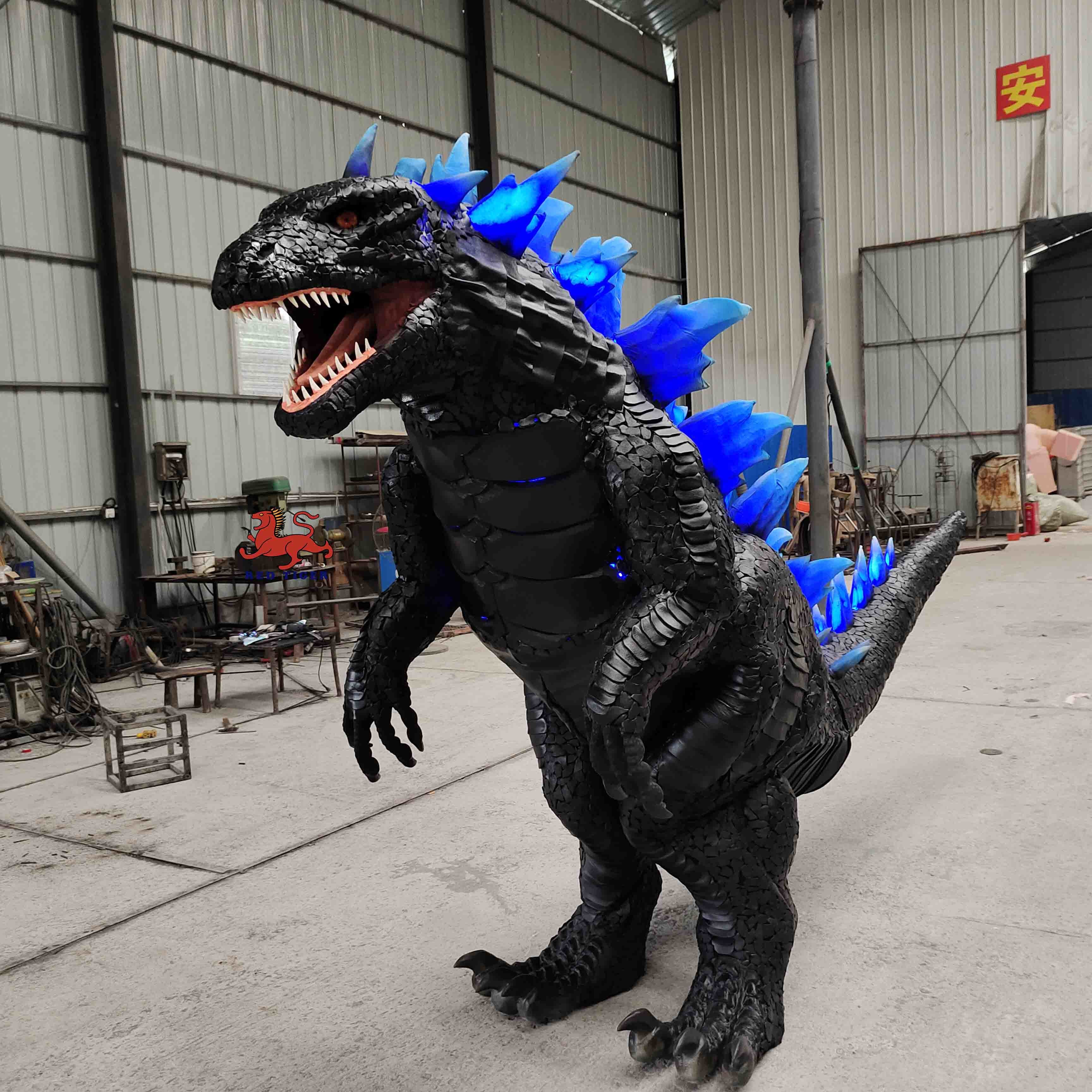 Running Dinosaur Costume Handmade Real Dinosaur Suit