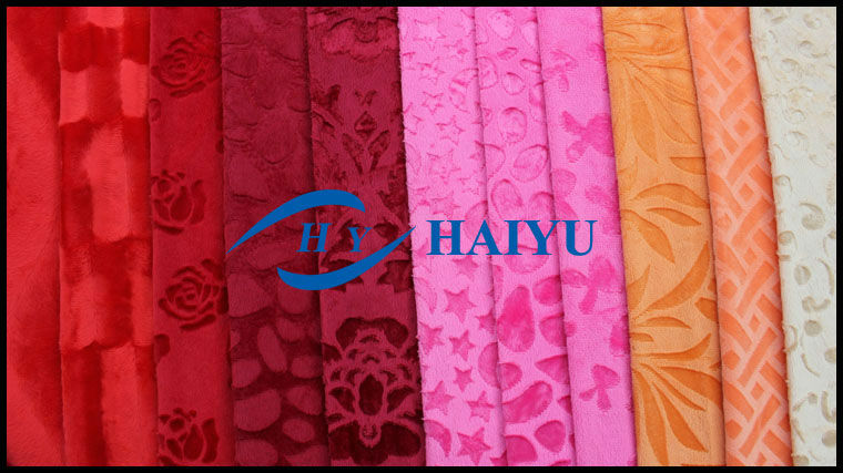 brushed loop velvet fabric for garments