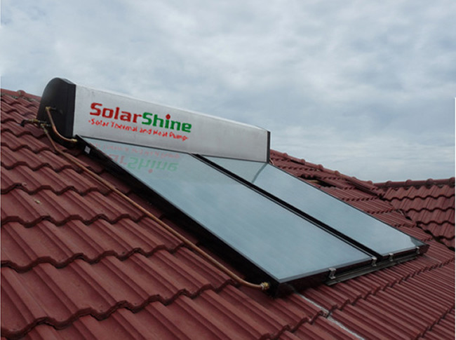 flat plate solar water heater 3
