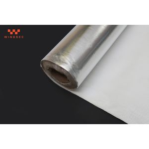 China Lightweight Aluminum Foil Fiberglass Cloth 480gsm Industrial Fiberglass Fabric wholesale