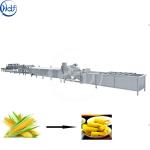 Fresh Corn Industrial Vegetable Washing Machine 500 - 2000kgh Capacity Carrot