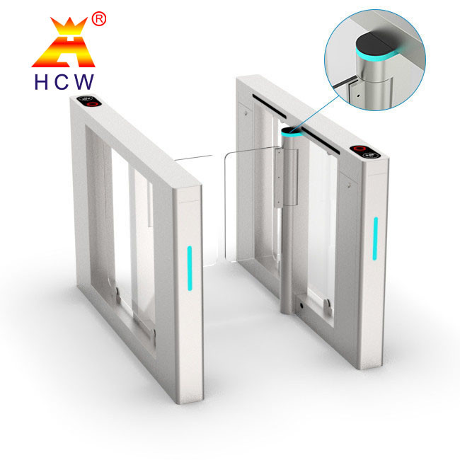 Automatic High Speed Turnstile Stainless Steel 304 Swing Gate For Train Station