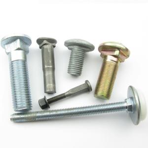 China Flat DIN608 Square Neck Carriage Bolt 8.8 Round Head Square Neck Bolt wholesale