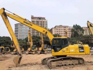 China PC220 Used Komatsu Excavator With 18m Long Boom wholesale
