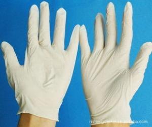 China Stretchable Latex M Disposable Examination Glove wholesale
