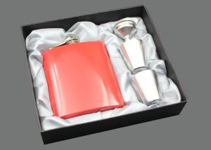 China Spray Paint Kitchen Household Items 7 Oz Outdoor Portable Wine Pot Gift Box Set wholesale