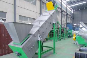 China 1500KG/H High Speed Friction Washer , sS304 Plastic Recycling Machine Line wholesale