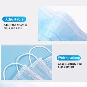China Surgical Disposable 3 Ply Earloop Nonwoven Face Mask wholesale