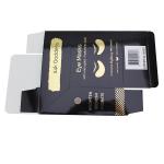 Black Eco Friendly Eye Mask Makeup box for Personal Care Product Packaging