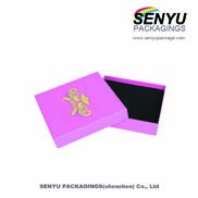 300g cardboard white window pvc box with your logo and custom surface coating and color printing