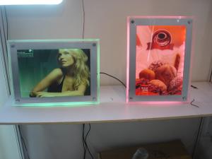 China DC12V 10MM 270x357 Light Box Advertising Displays wholesale