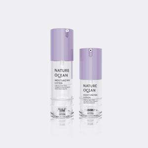 China 15ml 30ml Slide Nozzle Serum Pump Bottle ABS PET Cosmetic wholesale