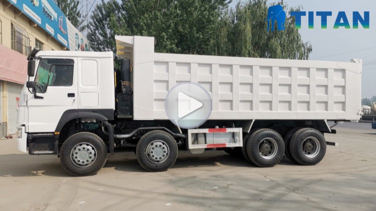 TITAN Howo Sinotruk 2021 Used Tipper Truck   Cheap Used Tipper Trucks for Sale