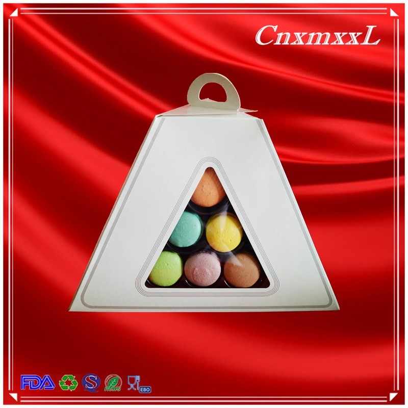 4 Tier Macaron Tower Dessert Food Display Stand For Cake Shop Sweets Packaging Box