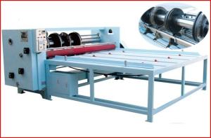 China Chain type Rotary Slotter, Rotary Slotting + Corner-cutting + Edge-cutting + Creasing, Auto Feeder as option wholesale