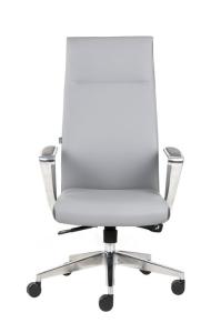 China DIOUS Dia60mm Leather Revolving Chair High Back For Executive wholesale