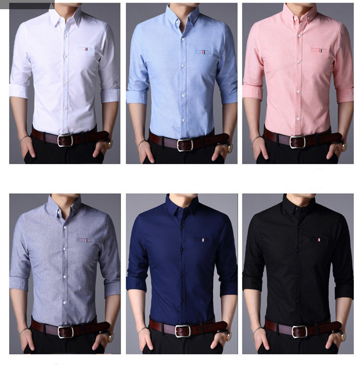 Vintage Custom Cotton All Over Print Plus Size Casual Long Sleeve Men's Oversized Shirt