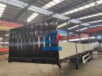 3 Axles Heavy Duty Sidewall Semi Truck Trailers For Cargo Transport