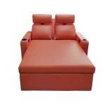 PU Leather Modern Reclining Chair Love Seat Sofa Bed