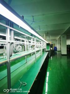 China 6M Green Conductive ESD Belt Conveyor PCBs Pallets Transferring wholesale