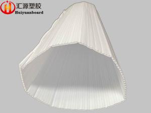 China Round 800gsm 45cm Corrugated Plastic Tree Guards wholesale