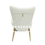 Understated Luxury Velvet Leisure Sofa Chair With elasticity sponge