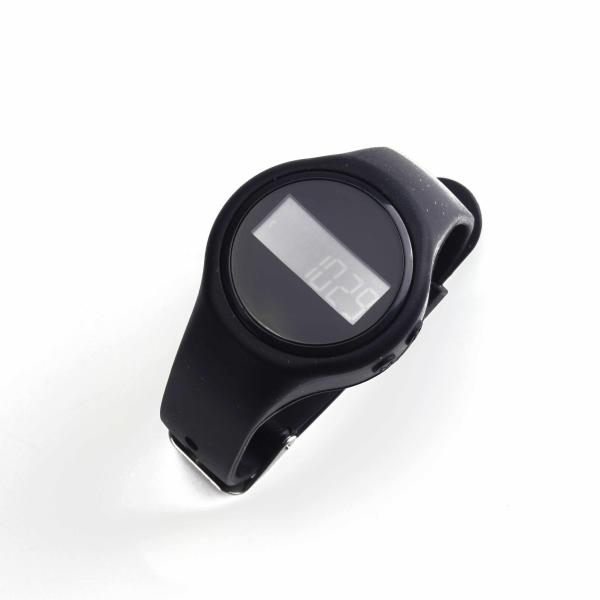 Unisex Digital Step Counter Wristband Silicone Fitness Tracker With 2*LR1130