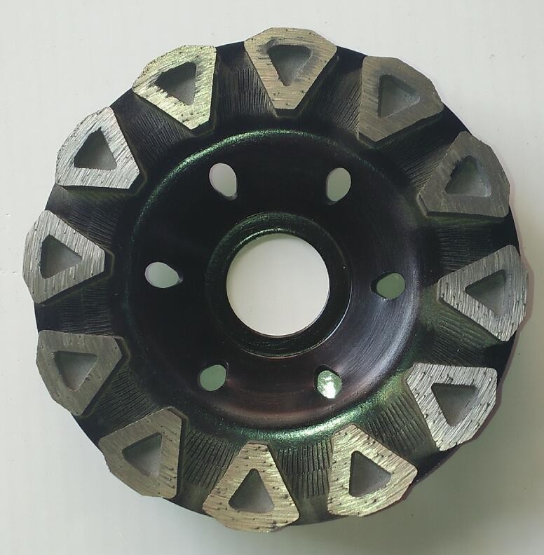 Double Sided 8 Inch Diamond Concrete Angle Grinder Grinding Wheel