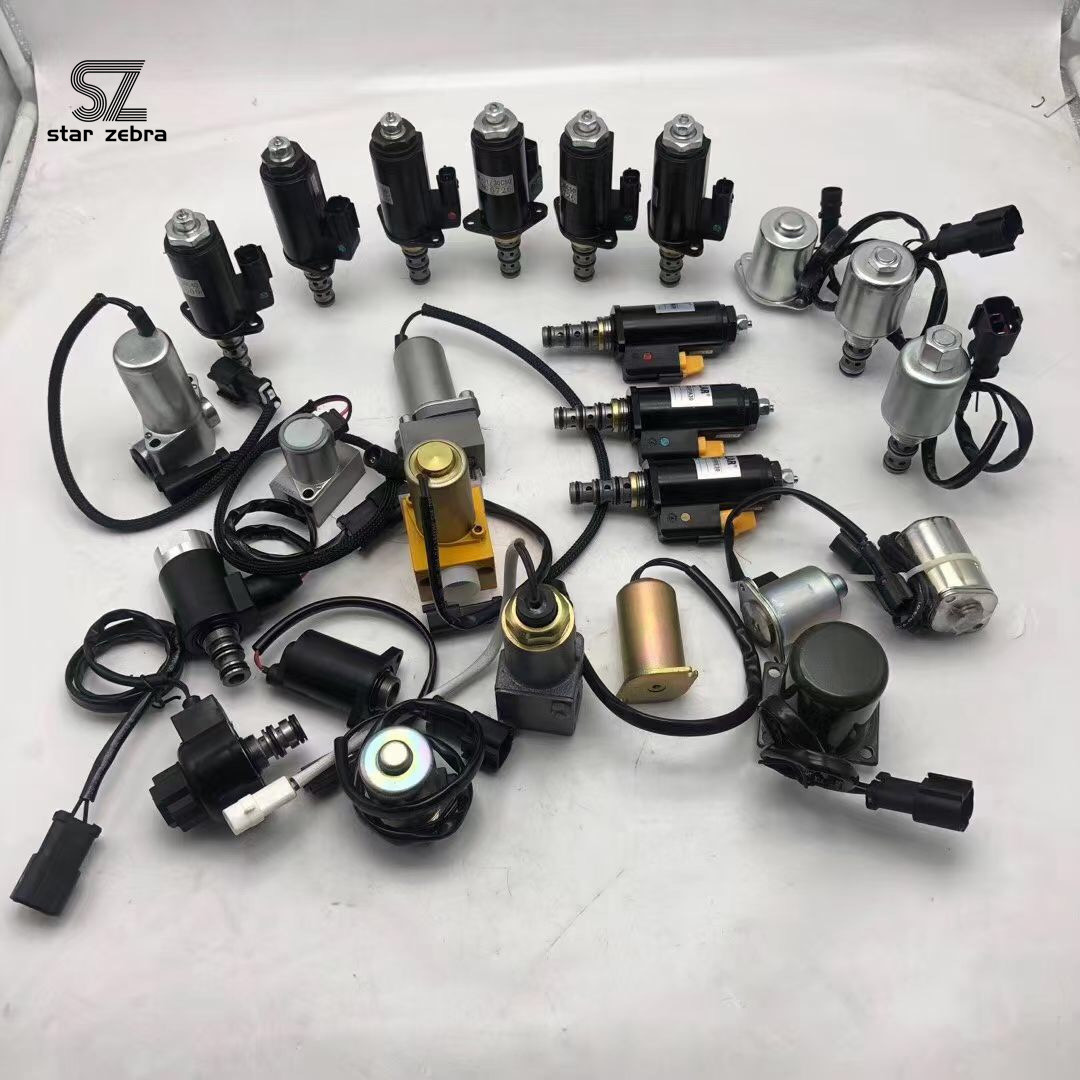 R210-7 R215-7 Hydraulic Pump Solenoid Valve KDRDE5K-20 40C07-109 For DH225-7