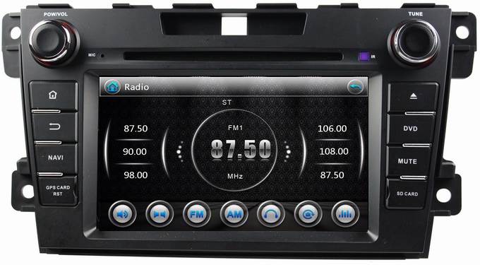 Ouchuangbo Car GPS Navi Multimedia for Mazda CX-7 2012- Auto Radio DVD USB iPod OCB-7007A
